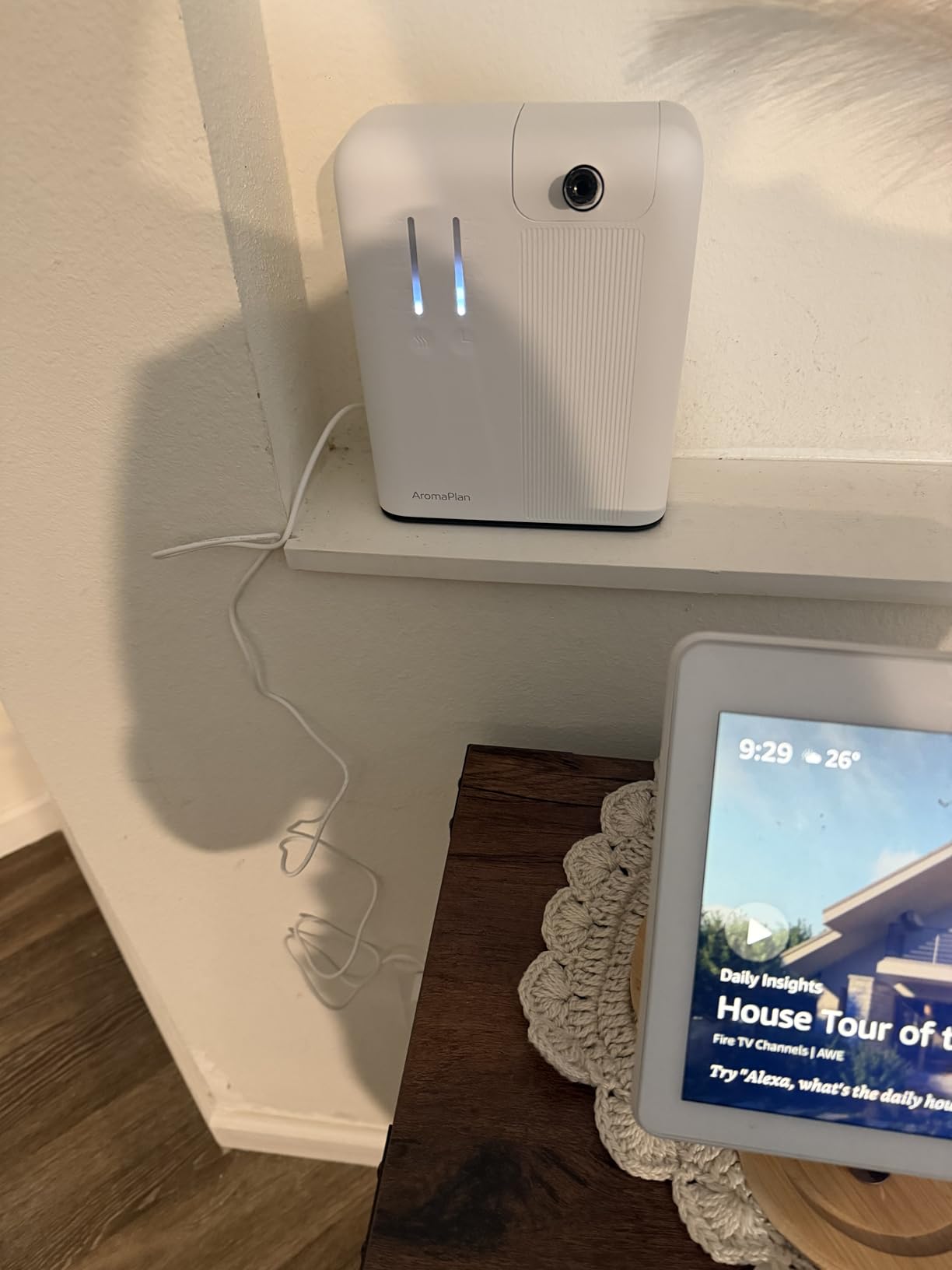 Smart Scent Diffuser Whole House + 2 Scents – 5 Star Hotel, Cold Air | 2,000 Sq Ft Coverage, Waterless & Mess-Free, Whisper-Quiet, Manual/App Control, Free 6-Month Warranty, HVAC Compatible customer photo 1