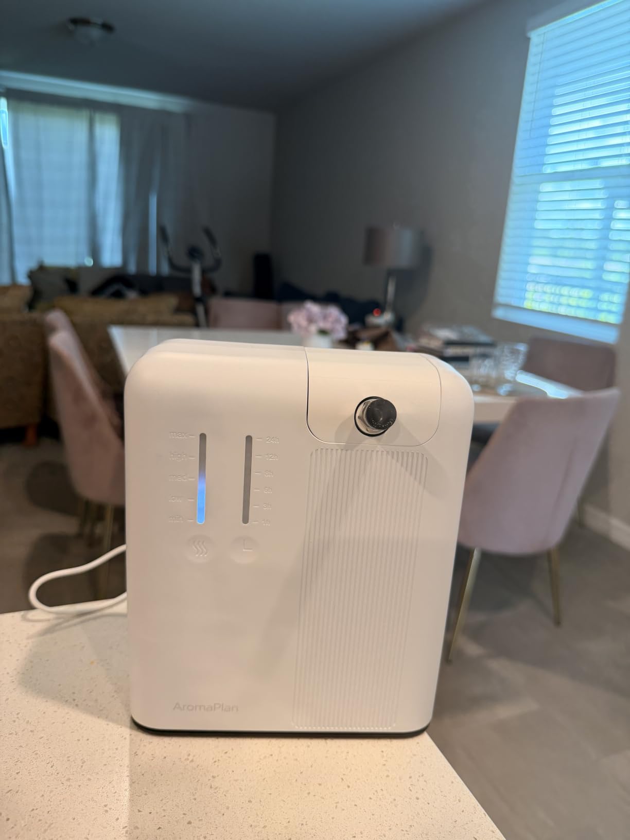 Smart Scent Diffuser Whole House + 2 Scents – 5 Star Hotel, Cold Air | 2,000 Sq Ft Coverage, Waterless & Mess-Free, Whisper-Quiet, Manual/App Control, Free 6-Month Warranty, HVAC Compatible customer photo 2