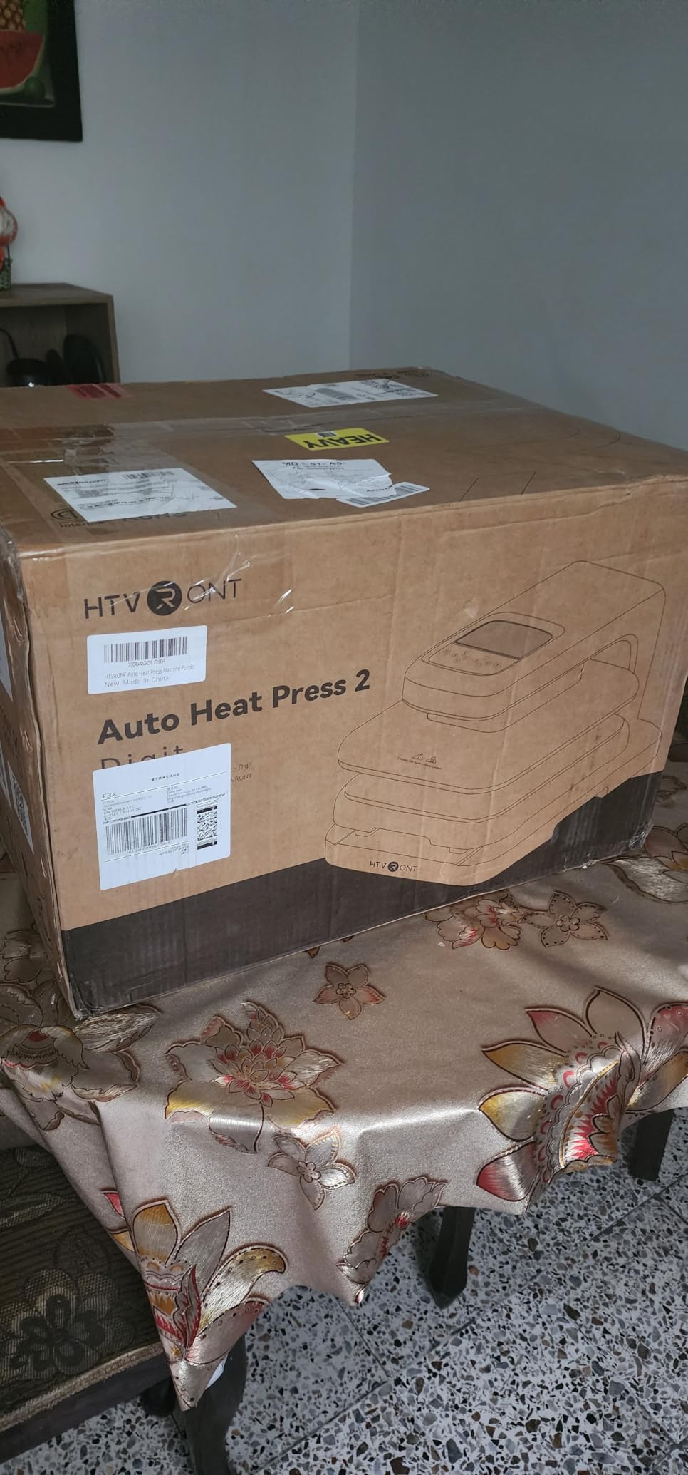HTVRONT Auto Heat Press 2 - Adjustable Pressure Heat Press Machine 15X15 customer photo 2