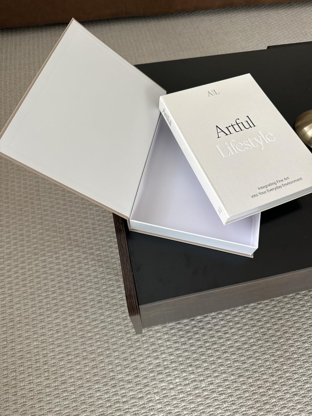 Aesthetic Decorative Books Set of 2 - Stylish Boxes for Coffee Table Decor customer photo 1
