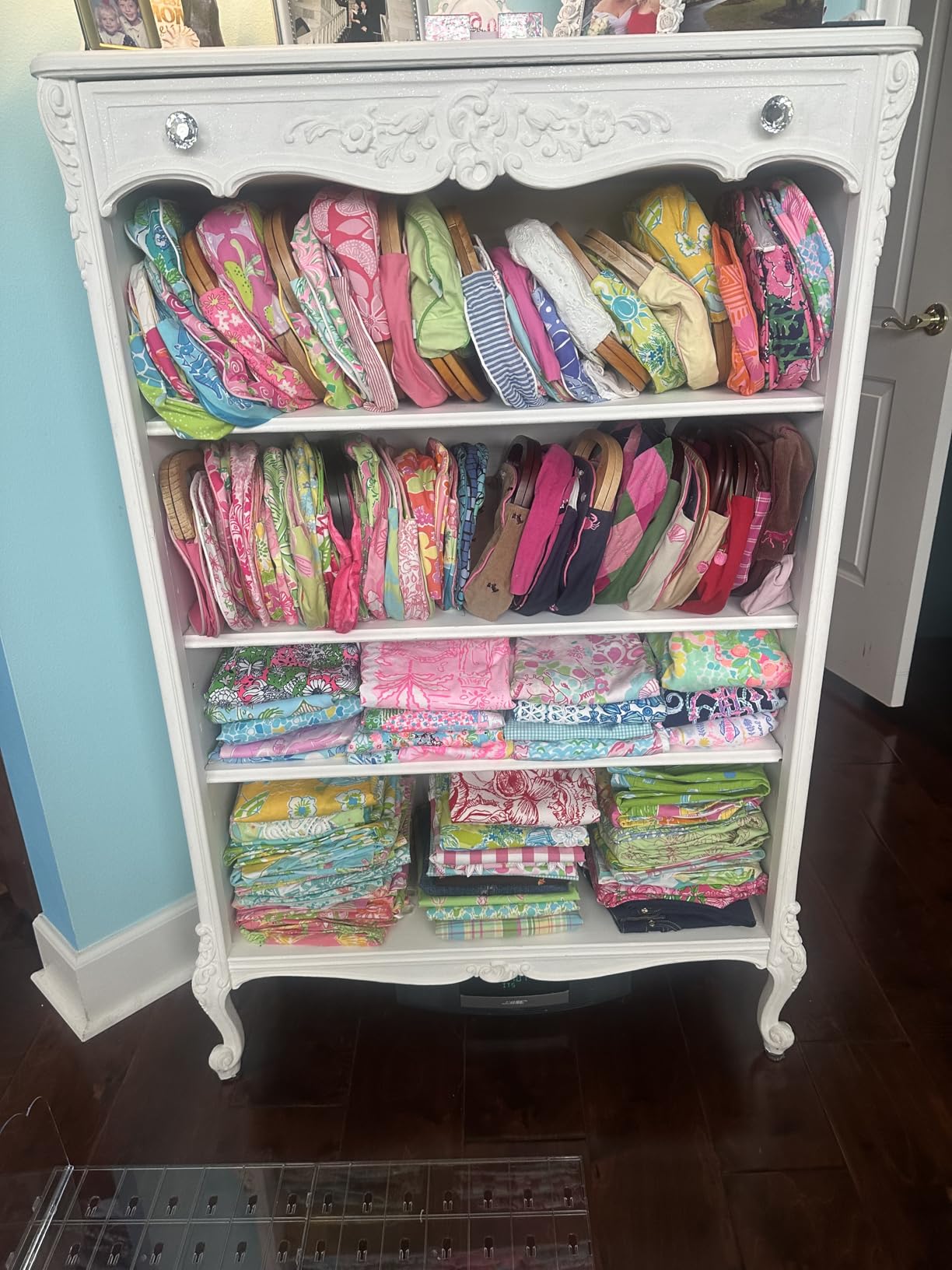 Lifewit Purse Organizer for Closet, Adjustable Clear Handbag Shelf Dividers customer photo 1
