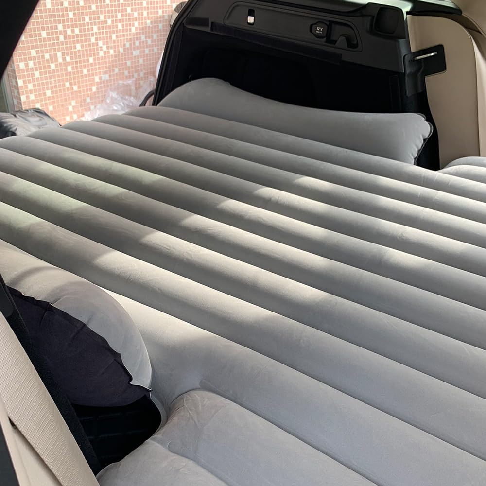 Ciremiv SUV Air Mattress, Double-Sided Flocked Car Bed with Pump & Pillow customer photo 1