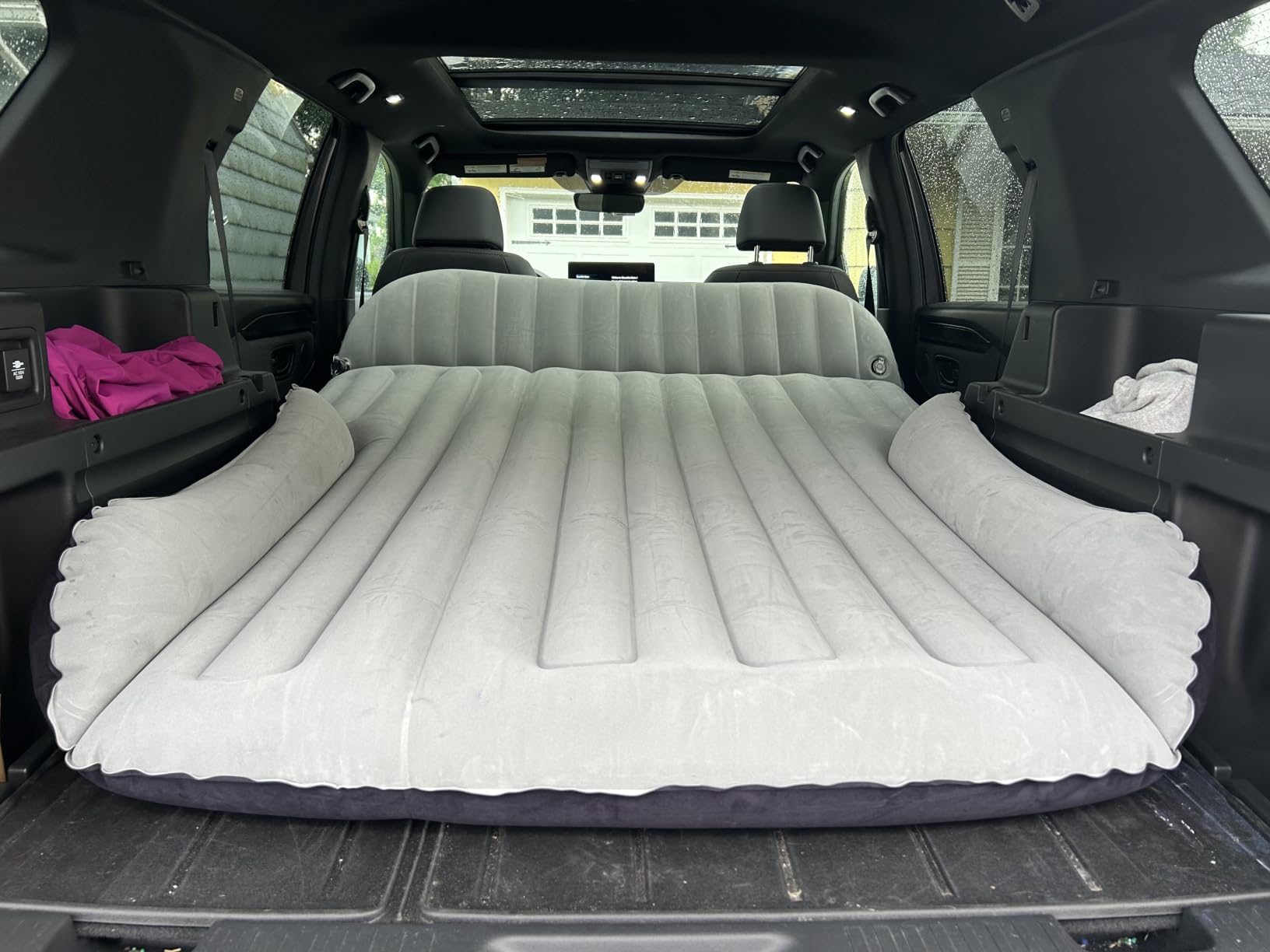 Ciremiv SUV Air Mattress, Double-Sided Flocked Car Bed with Pump & Pillow customer photo 2