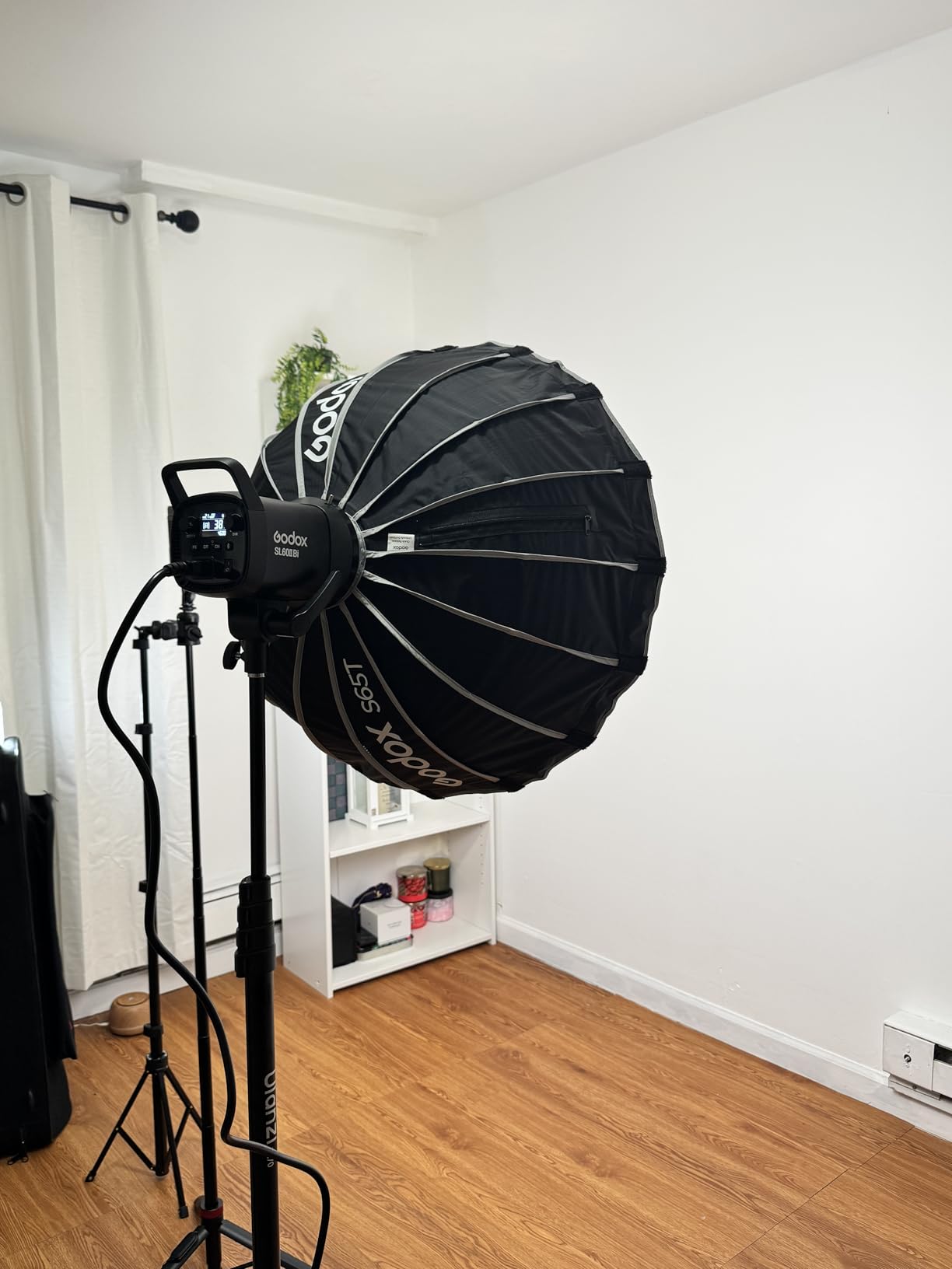 ULANZI T270 Light Stand - 8.8FT/270cm Adjustable Photography Light Stand Tripod, Aluminum Portable Studio Lighting Stand for Softbox, LED Video Light, Reflector, Strobe, Photo Video Photography customer photo 1