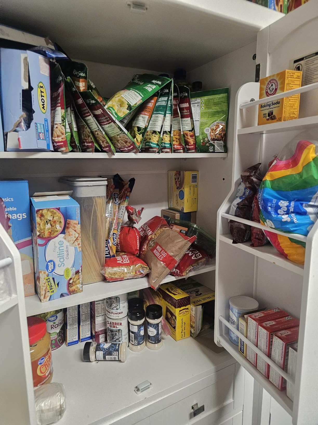 VASAGLE Pantry Cabinet, Freestanding Tall Cupboard with a Drawer customer photo 2