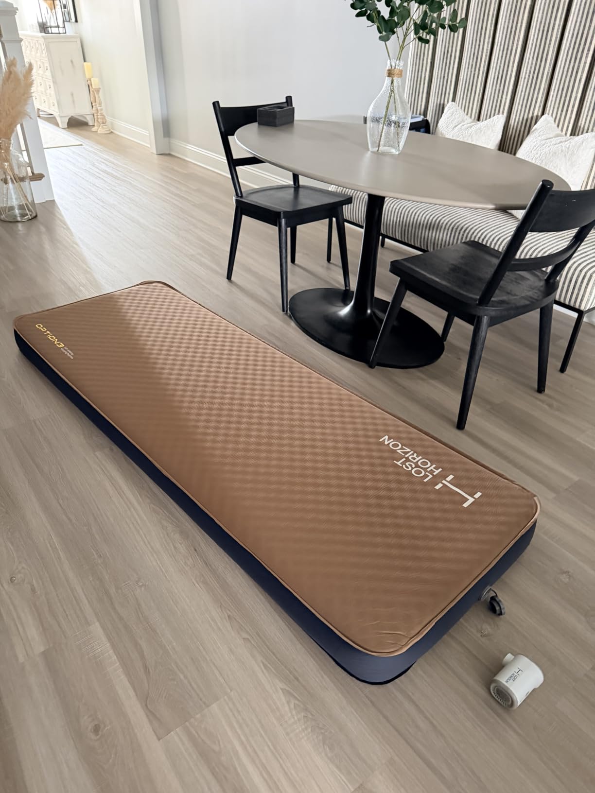 Lost Horizon Option3 Self-Inflating Foam Camping Mattress, Cot, 4.5