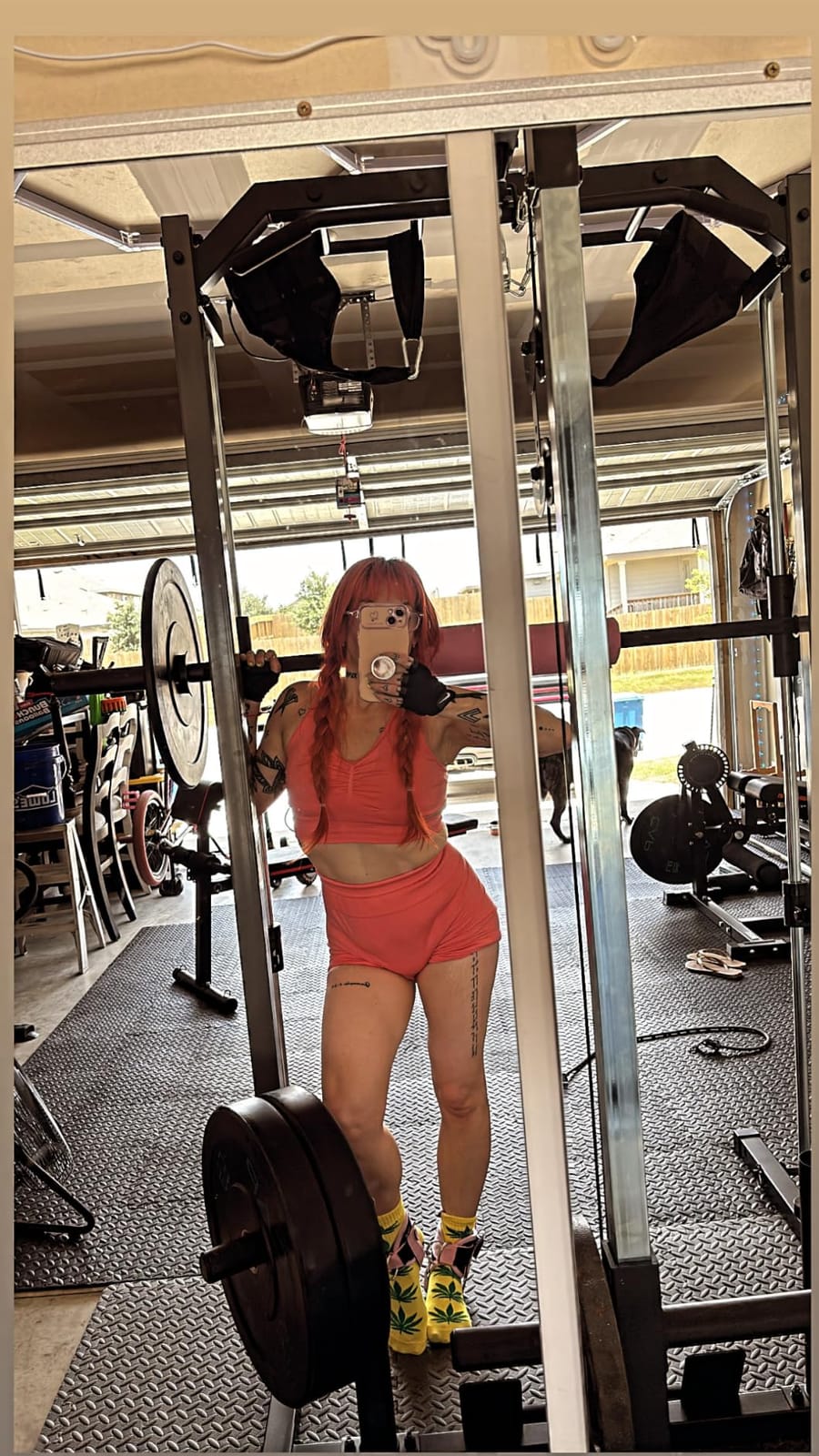 LOAAO Home Gym Mirror 48