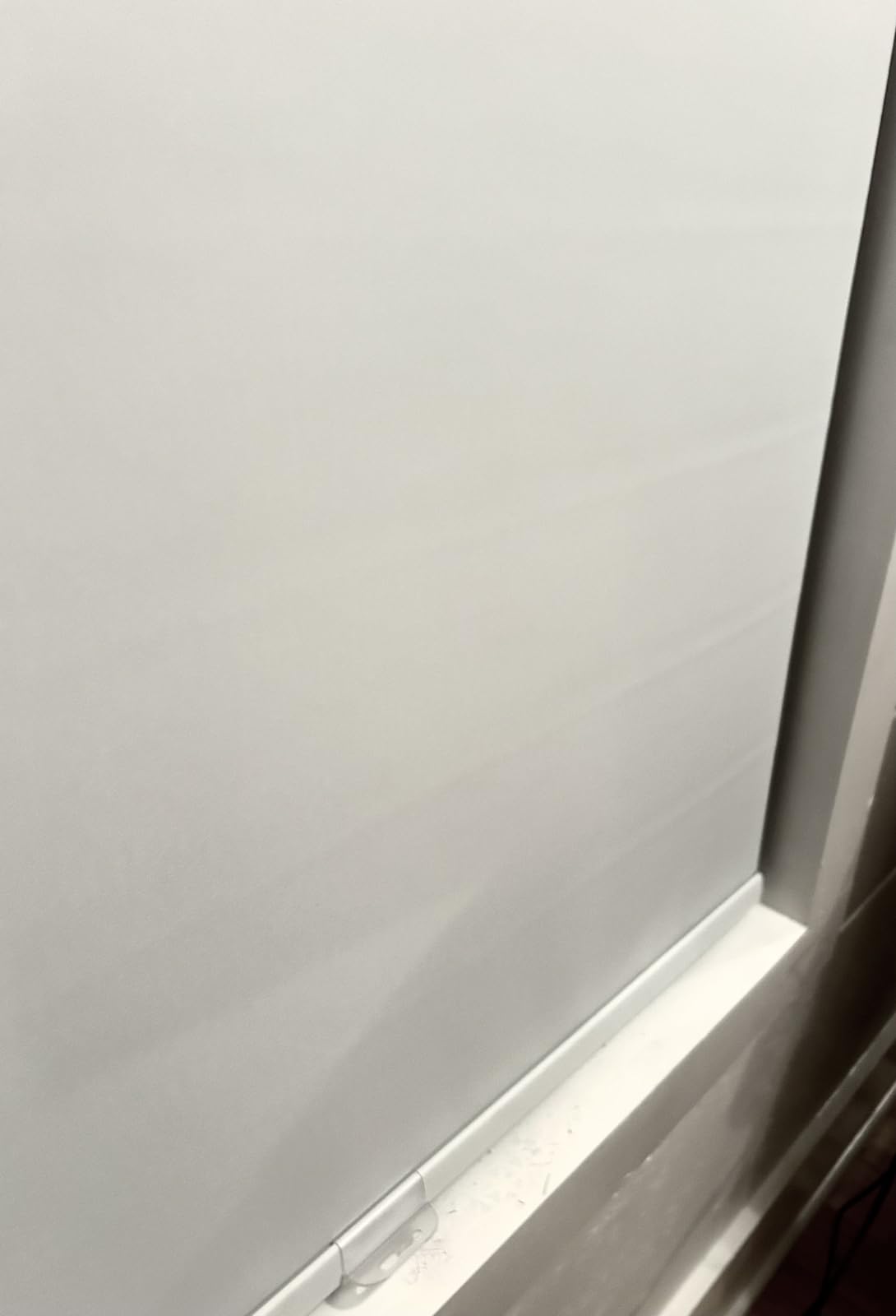 Persilux Blackout Roller Shades for Windows, Thermal Insulated Fabric Window Shades, Cordless Free-Stop Blinds for Windows with Valance, UV Protection Shades for Home and Bedroom, White, Custom Size customer photo 1