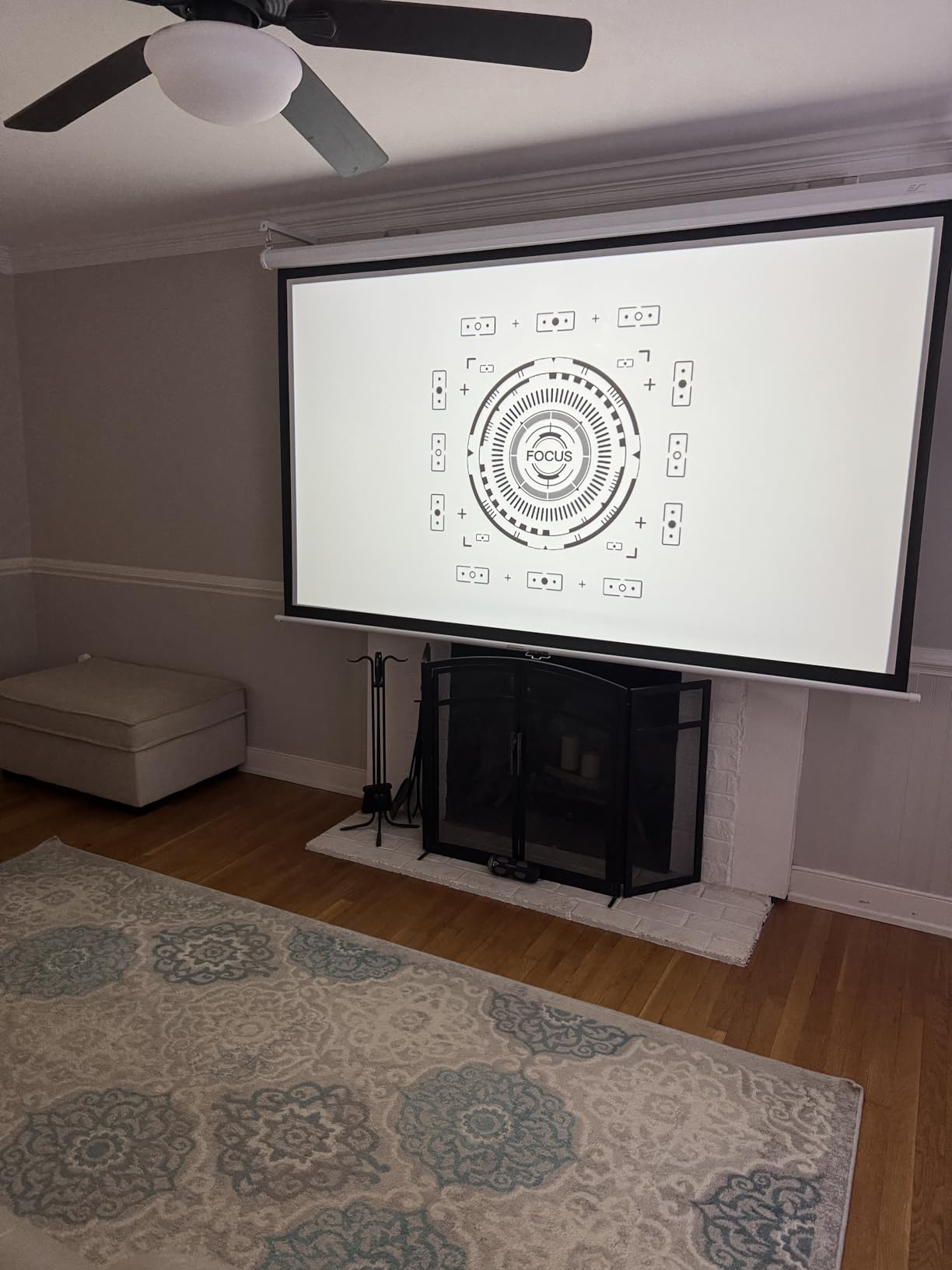 Portable-Outdoor-Projector with WiFi &Bluetooth, 50W Dolby Audio Proyector customer photo 2