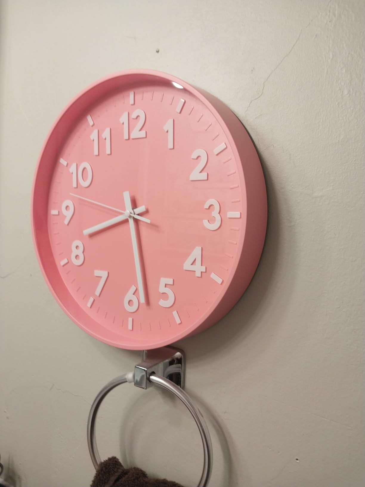 Wall Clock 12 Inch Vintage Decorative Battery Operated Silent customer photo 1