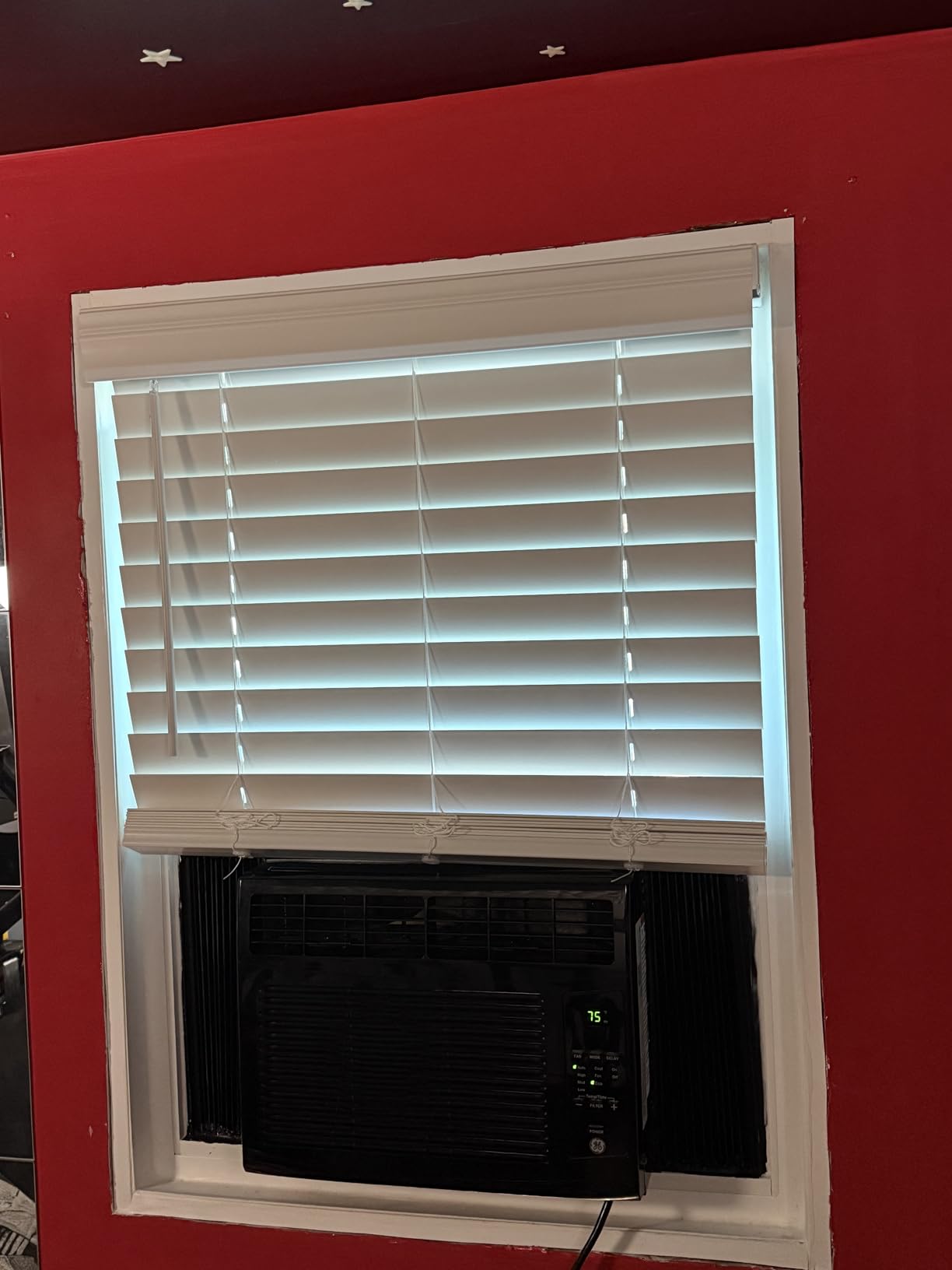 Cordless Faux Wood Blinds 35