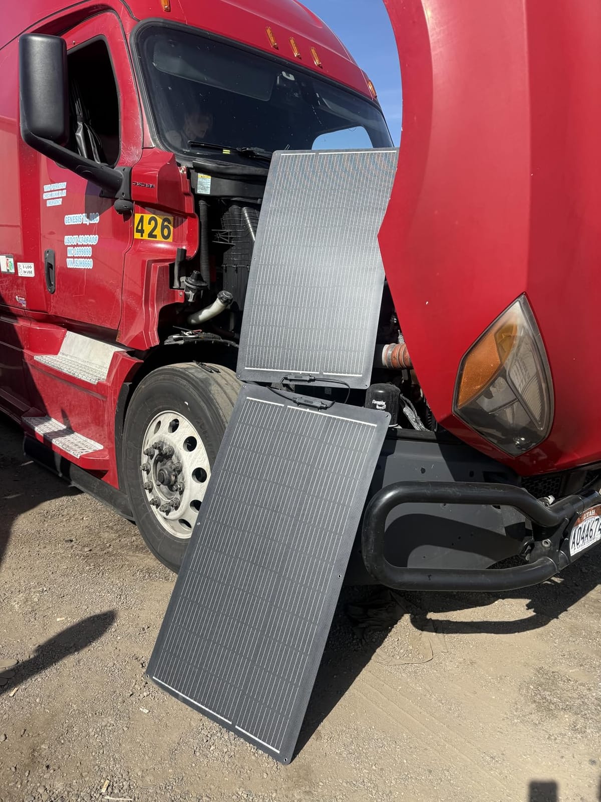 200W Flexible Solar Panel (2x100W), Ultra-Thin ETFE customer photo 2