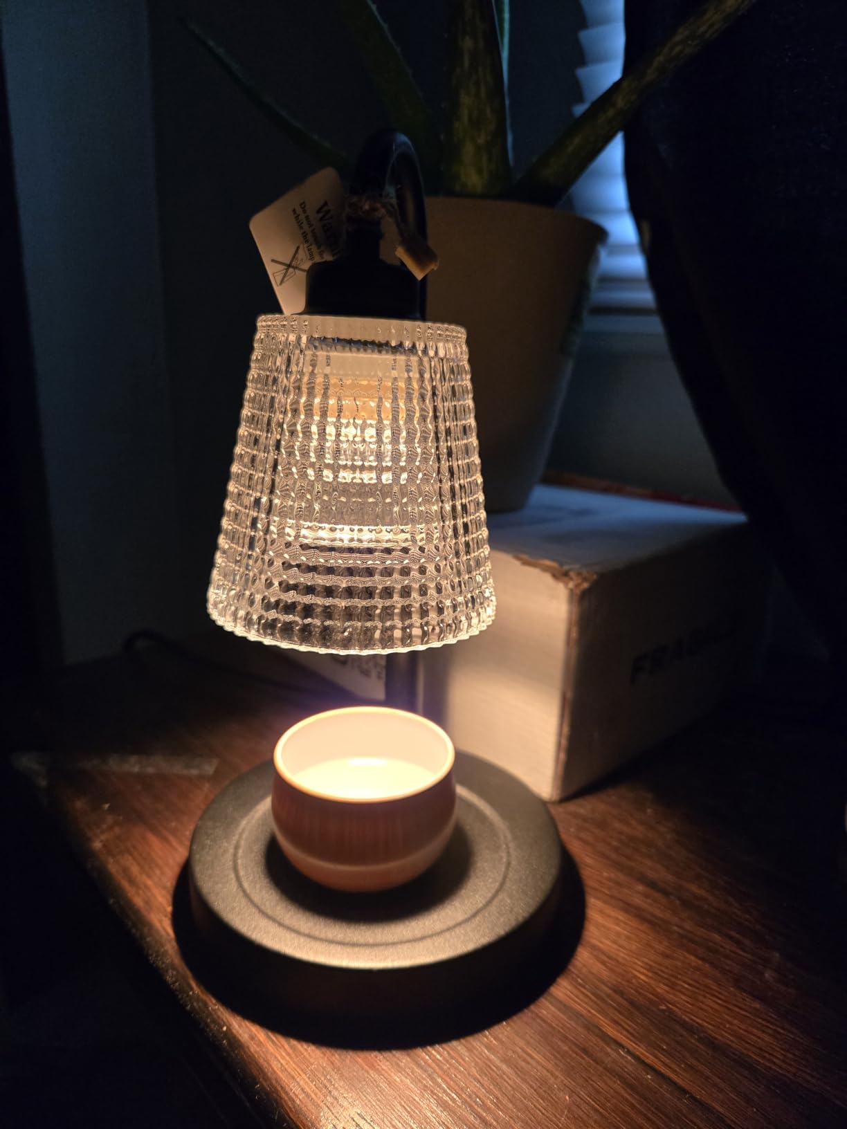 Gold Candle Warmer Lamp with Timer, Dimmable Candle Warmer for Jar Candles, Height Adjustable Wax Melts Warmer, Birthday Gifts for Women Mom, House Warming Gifts New Home Decor customer photo 1