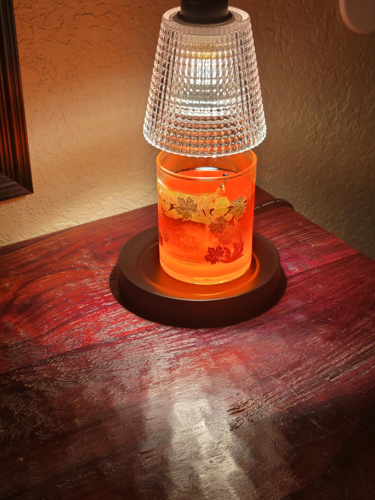 Gold Candle Warmer Lamp with Timer, Dimmable Candle Warmer for Jar Candles, Height Adjustable Wax Melts Warmer, Birthday Gifts for Women Mom, House Warming Gifts New Home Decor customer photo 2