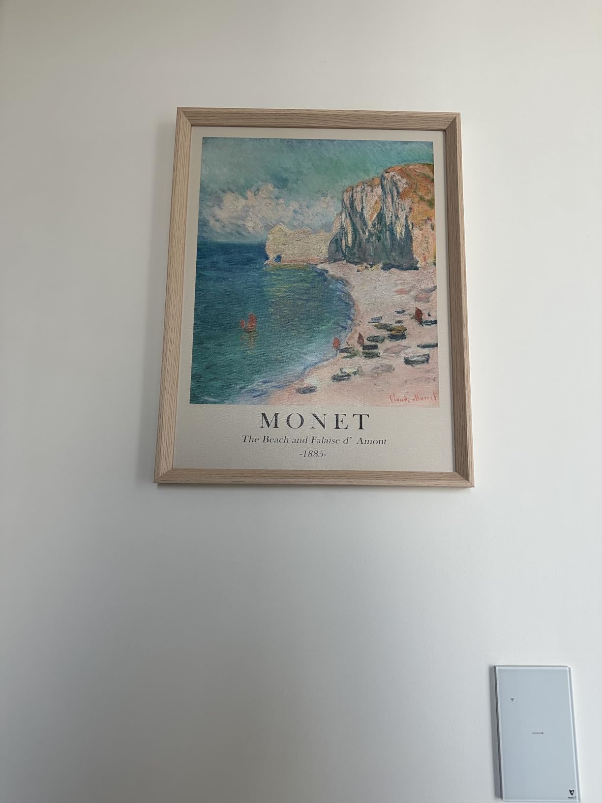 HesenDot Framed Wall Art, Claude Monet Landscape Canvas Prints Set customer photo 1