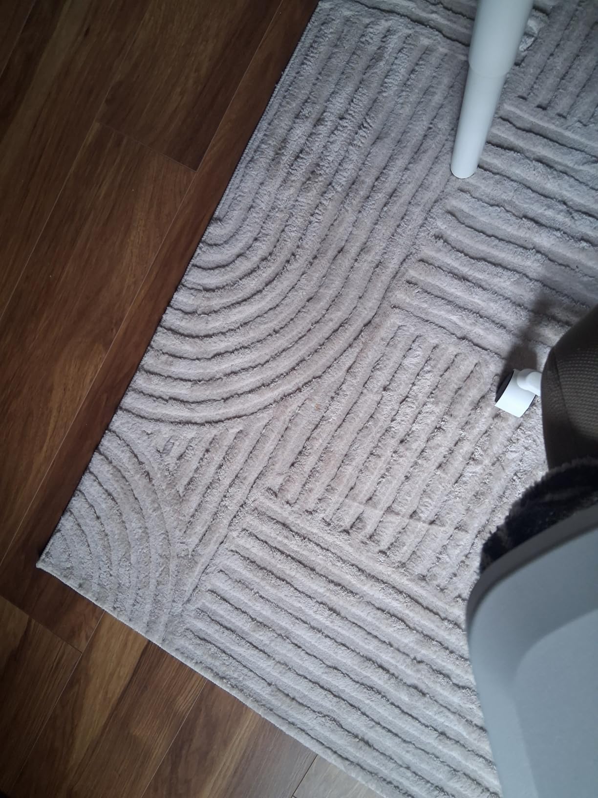 Pauwer 5x7 Area Rugs for Living Room, Modern Non Slip Washable Rug, Beige customer photo 1