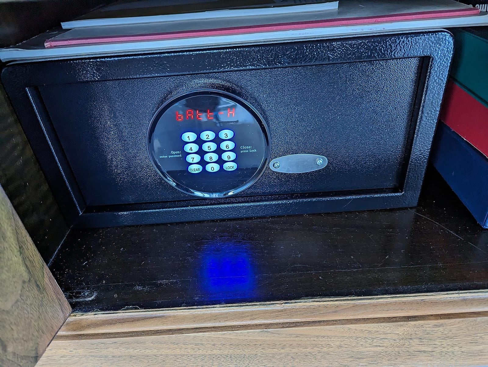 23.6'' Heavy Duty Biometric Fireproof Safe For Home customer photo 2