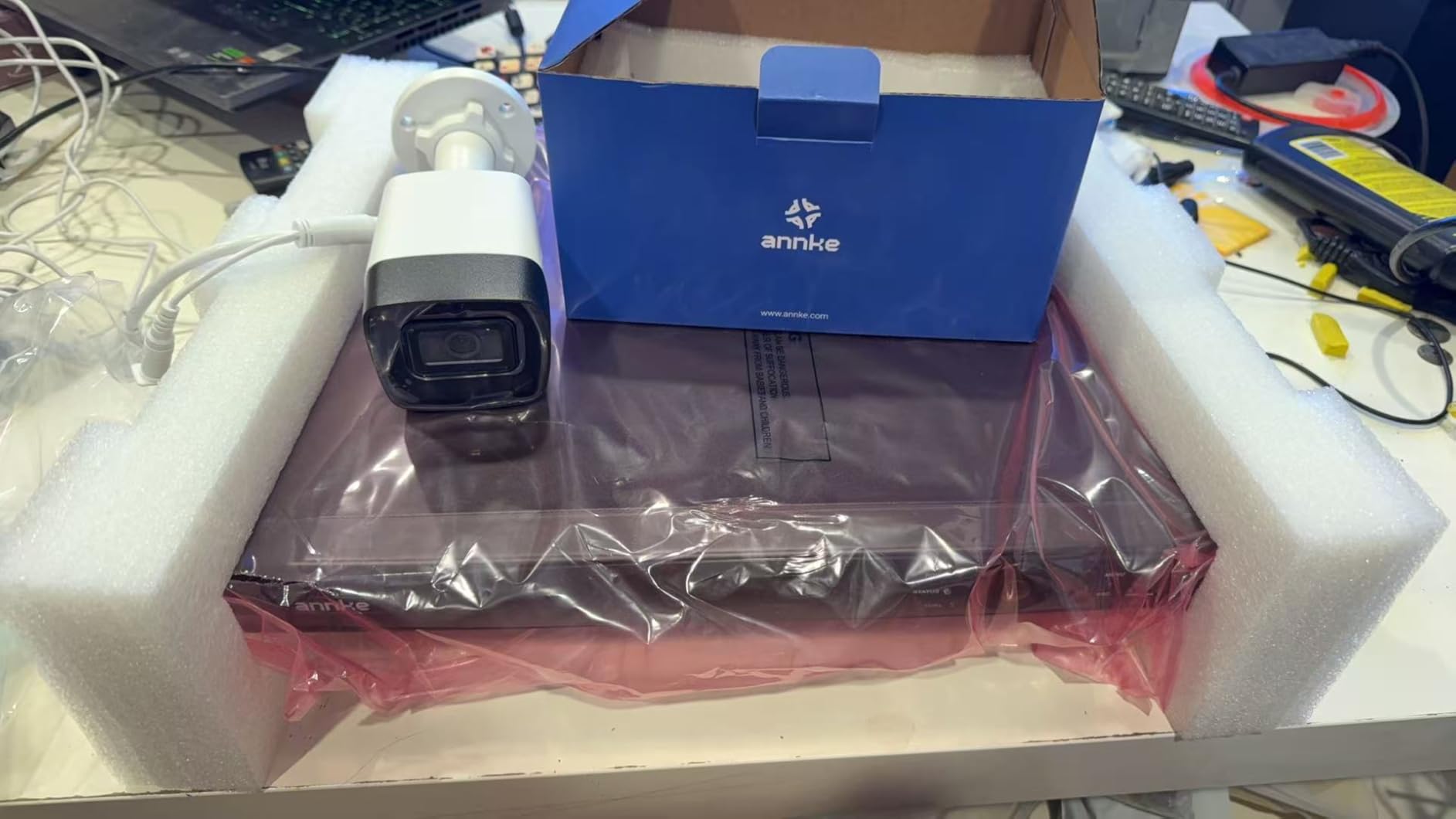 ANNKE 16 Channel Security Camera System 5MP PoE, Two-Way Audio, 2TB HDD customer photo 2