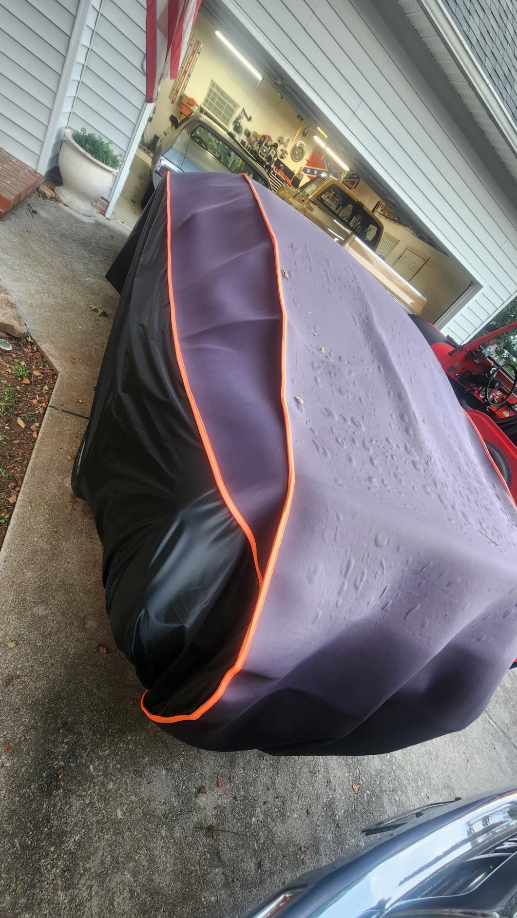 Hail Protector Car Cover, Thickened Multi-Layered EVA Size A4 (199-208inch) customer photo 1