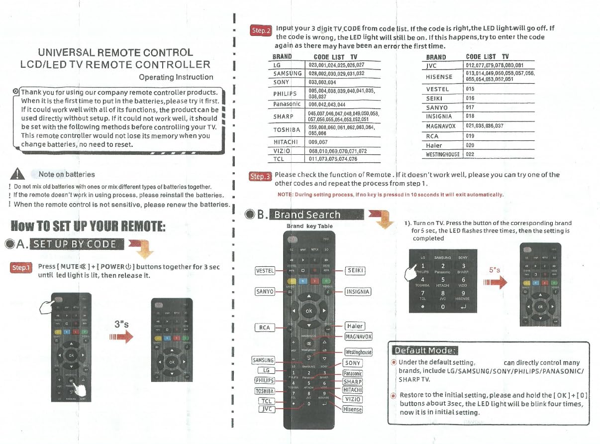 Universal Remote Control for Samsung, LG, Vizio, TCL Smart TVs customer photo 1