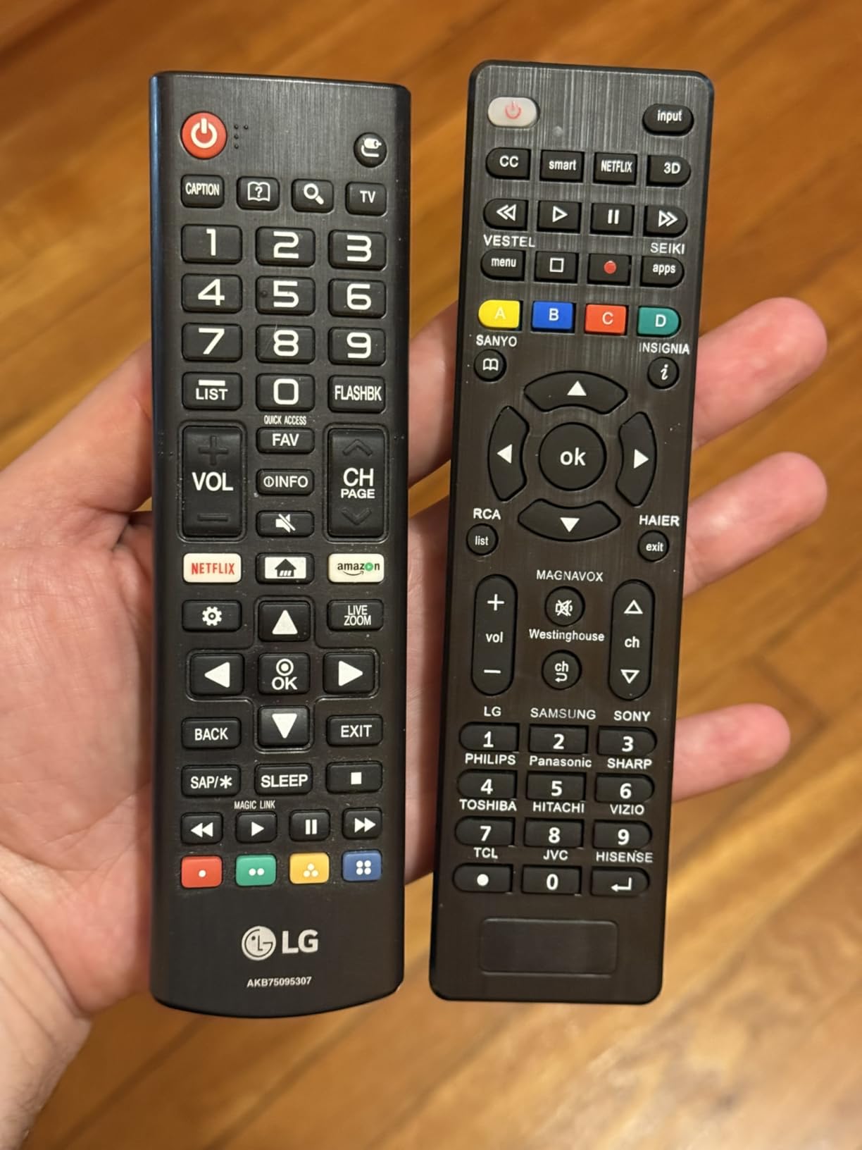 Universal Remote Control for Samsung, LG, Vizio, TCL Smart TVs customer photo 2