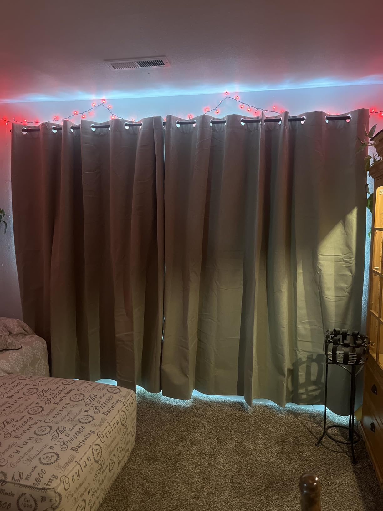 RYB HOME 100% Blackout Linen Sliding Glass Door Curtains for Patio Door customer photo 1