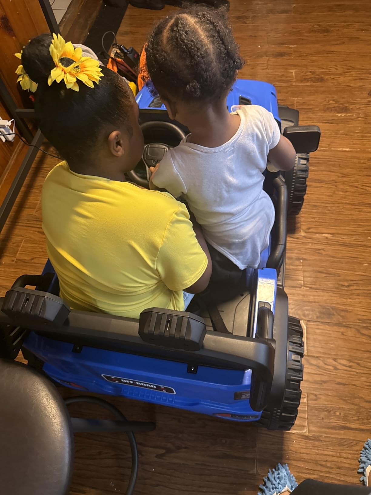 Hikiddo 2 Seater 24V Electric Ride on Car for Kid 4-8 w/Remote, EVA Tires customer photo 1