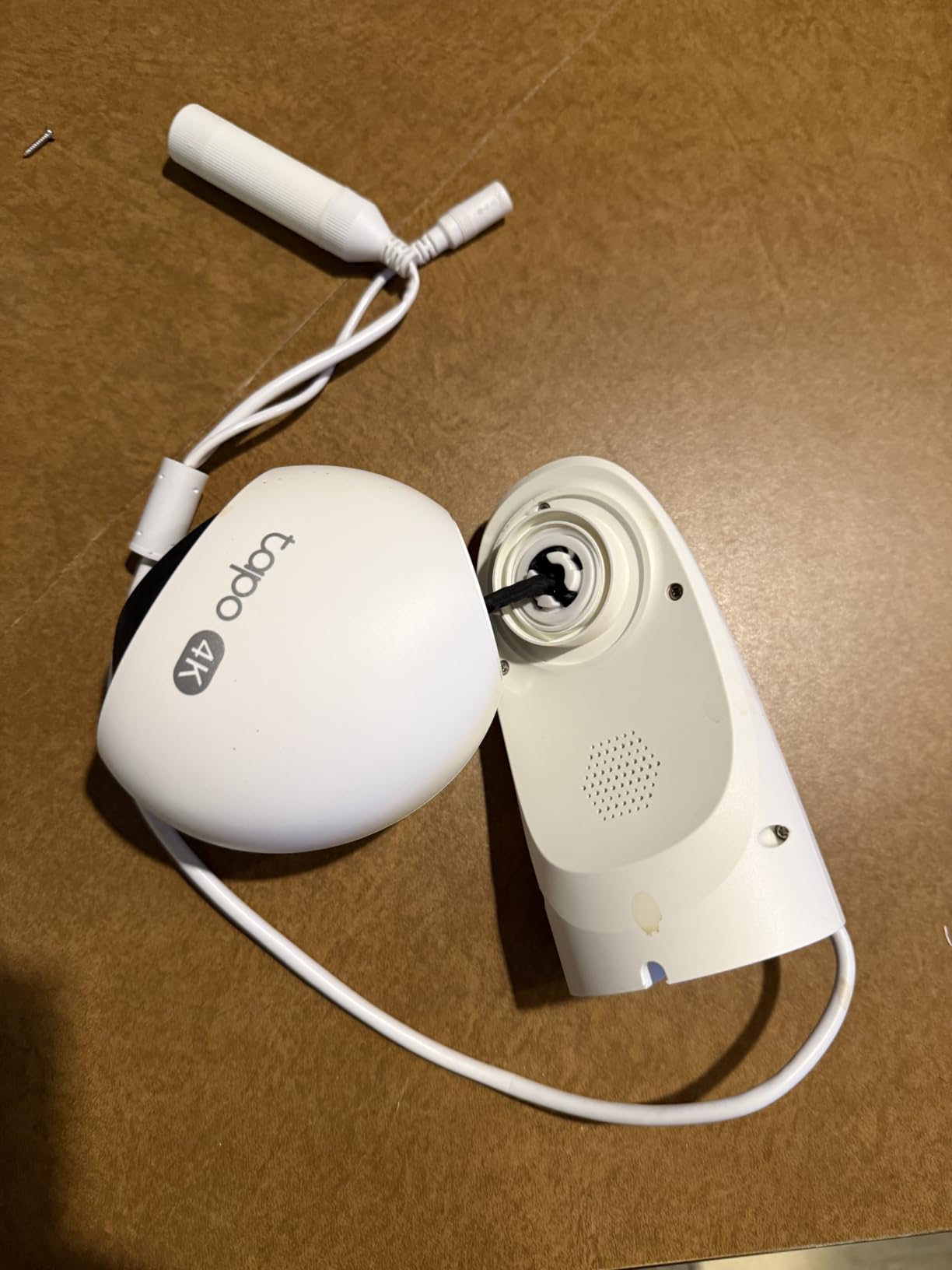 Tapo 4K Wired Pan/Tilt Outdoor Security Camera, C560WS, 360° View customer photo 2