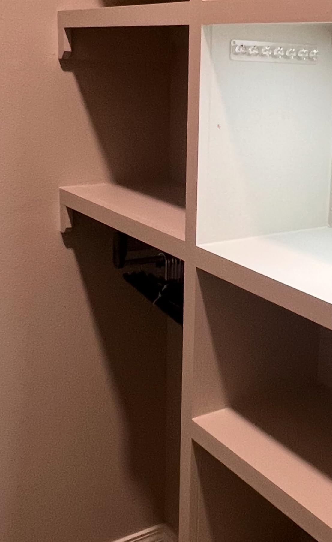 Valet Rod for Closet Pull Out, Stainless Steel Slide Out Pants Rack customer photo 1