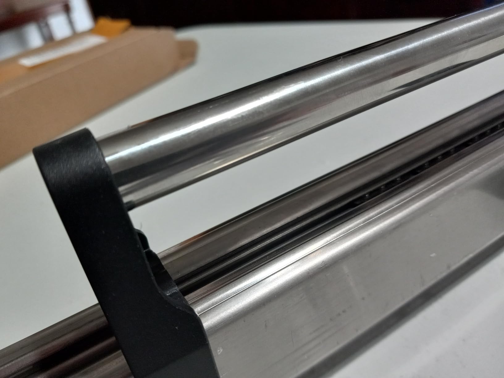 Valet Rod for Closet Pull Out, Stainless Steel Slide Out Pants Rack customer photo 2