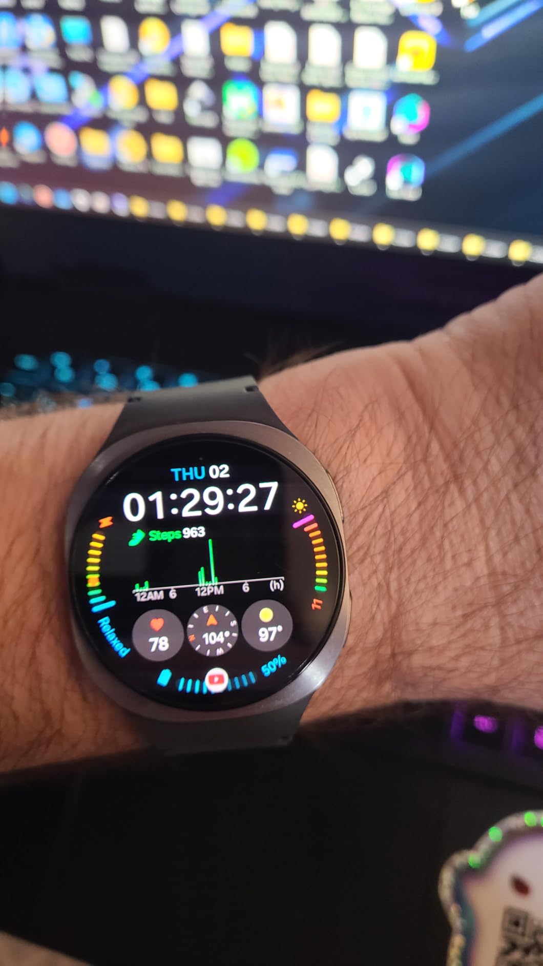 Samsung Galaxy Watch 8 (2025), Silver, 40mm, Bluetooth Smartwatch customer photo 1