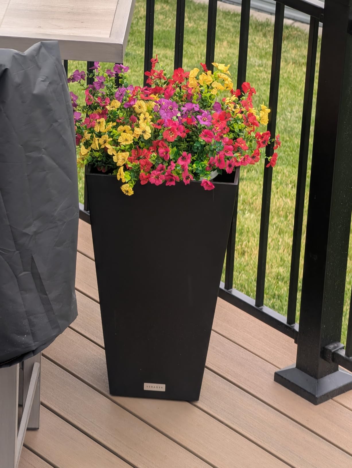 Alupssuc 24 Bundles Artificial Fall Flowers, UV Resistant Faux Mums Porch customer photo 1