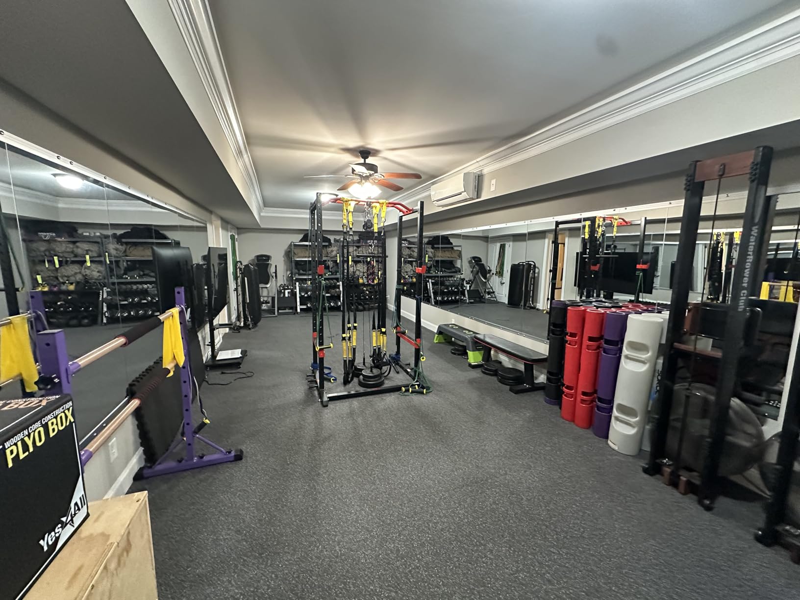 48x24 in Home Gym Mirrors, 2-Pack,Frameless,Wall Mounted customer photo 1