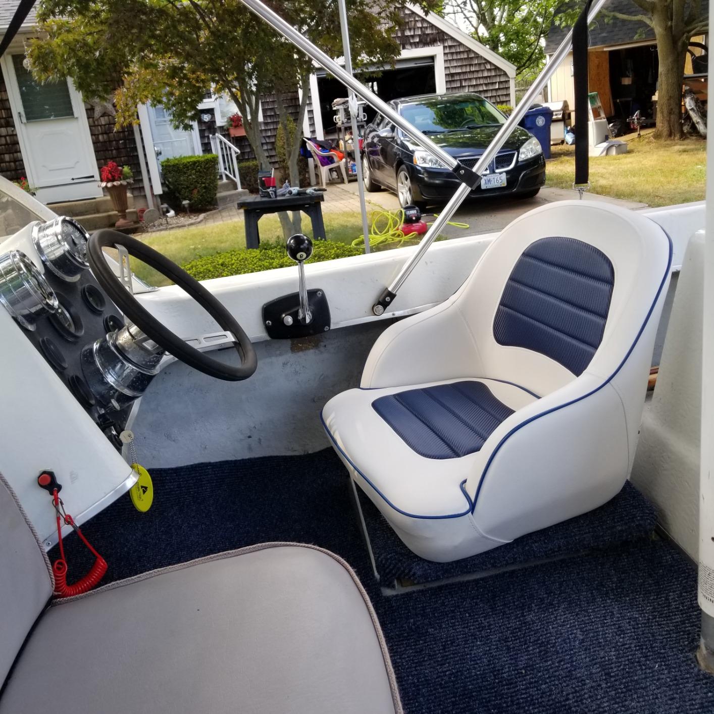 NORTHCAPTAIN Pontoon Boat Seat Captain Bucket Seat with Boat Seat Cover customer photo 2