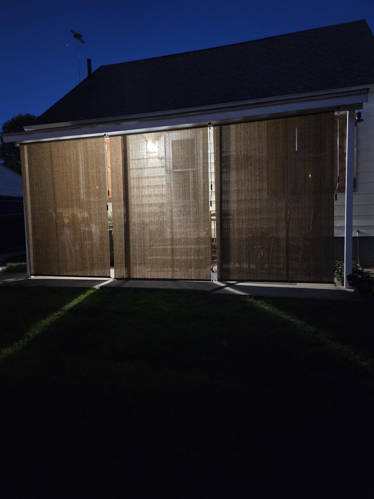 SEEYE Outdoor Sunshade Roller Shades 48