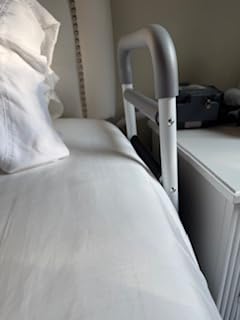 Bed Rails for Elderly Adults Safety with Bedside Support Legs customer photo 1