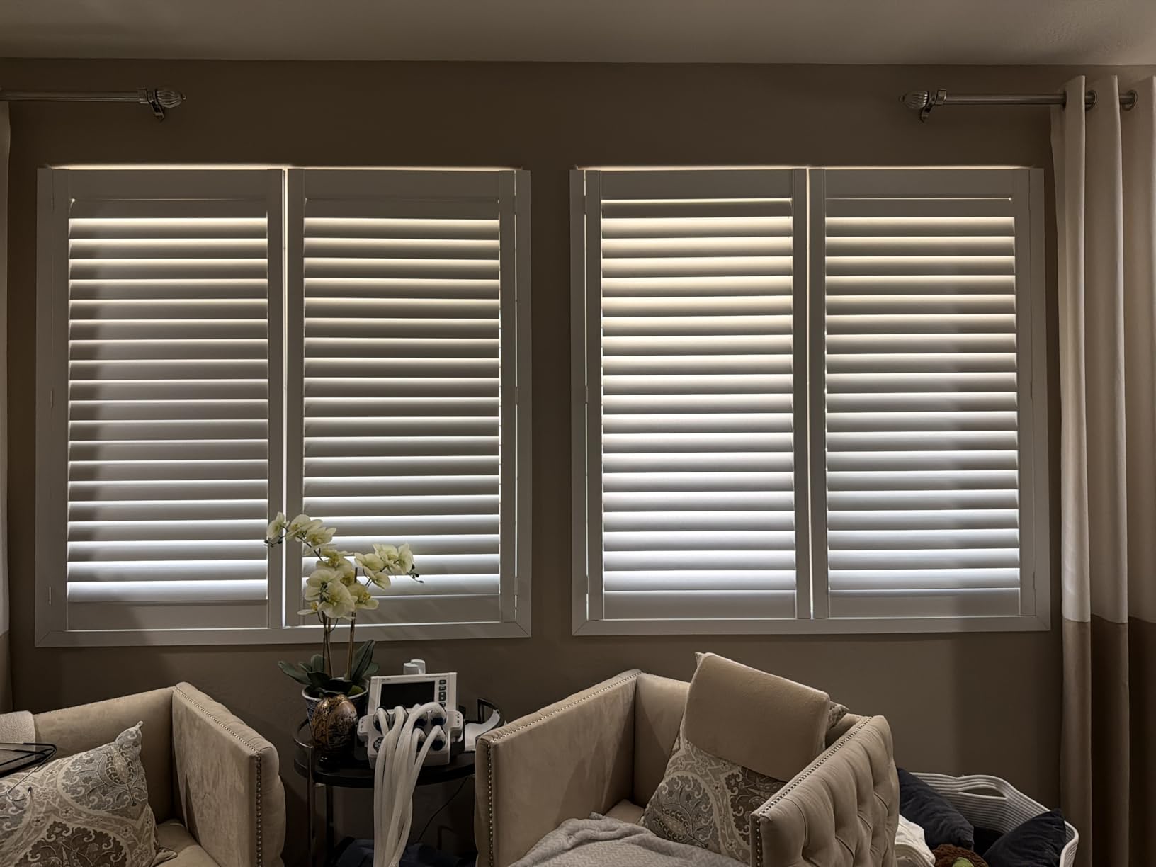 Cafe Plantation Shutters for Interior Window customer photo 2