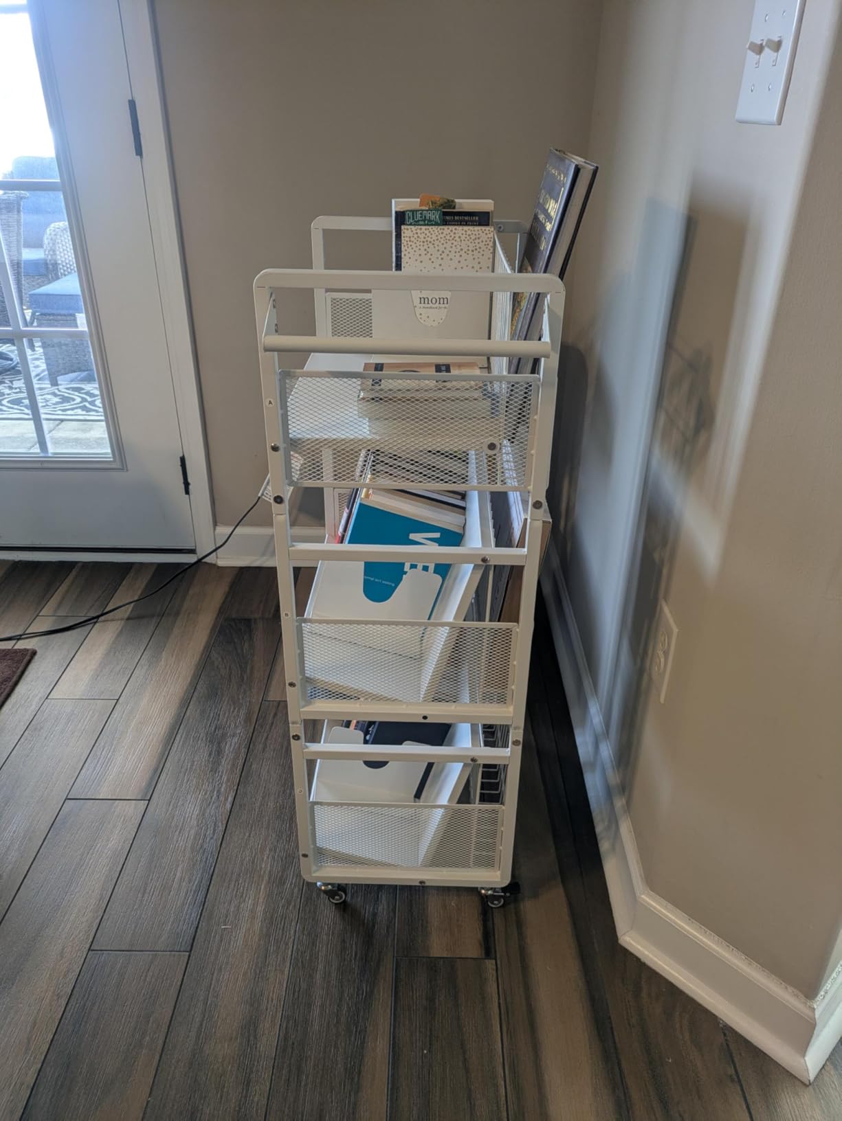 UMDONX Heavy Duty Double-Sided Book Cart customer photo 2