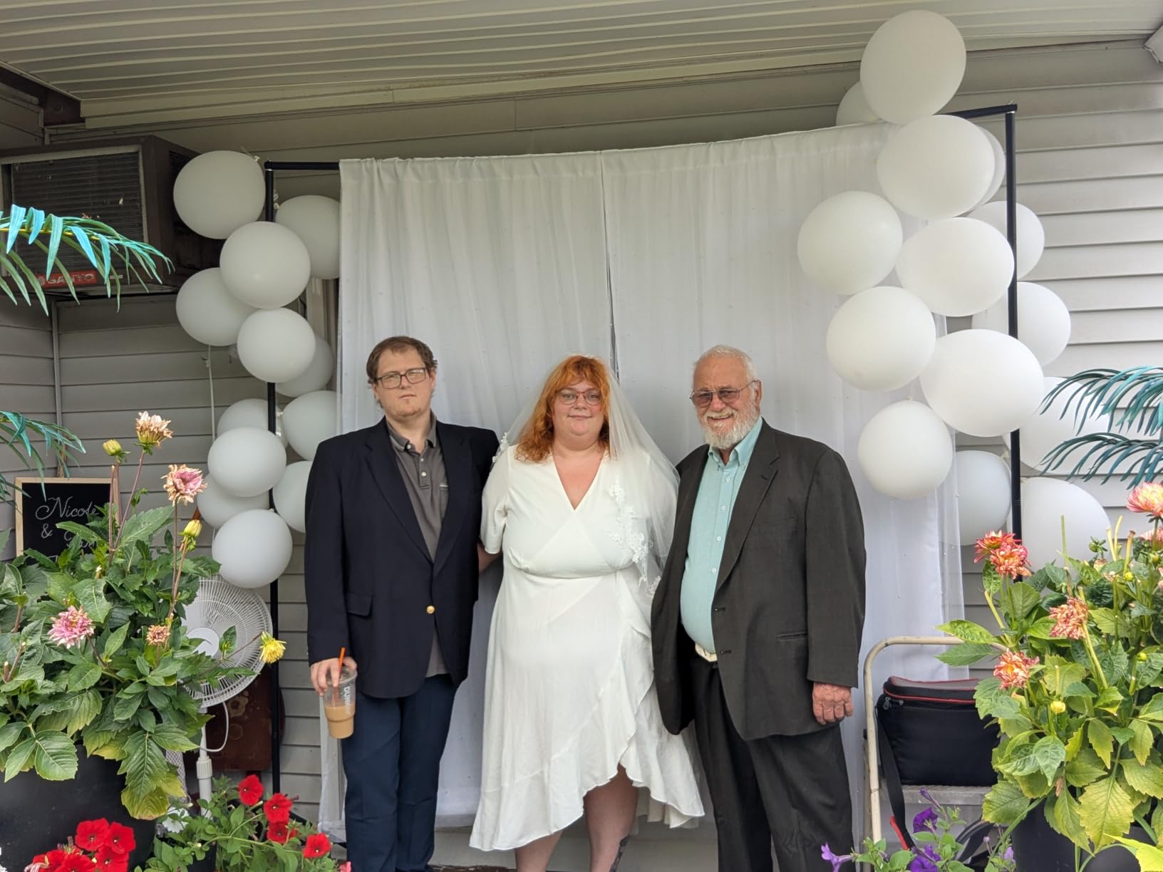 Hemmotop Backdrop Stand 10x8ft, Versatile Sizes Adjustable Banner Holder customer photo 2