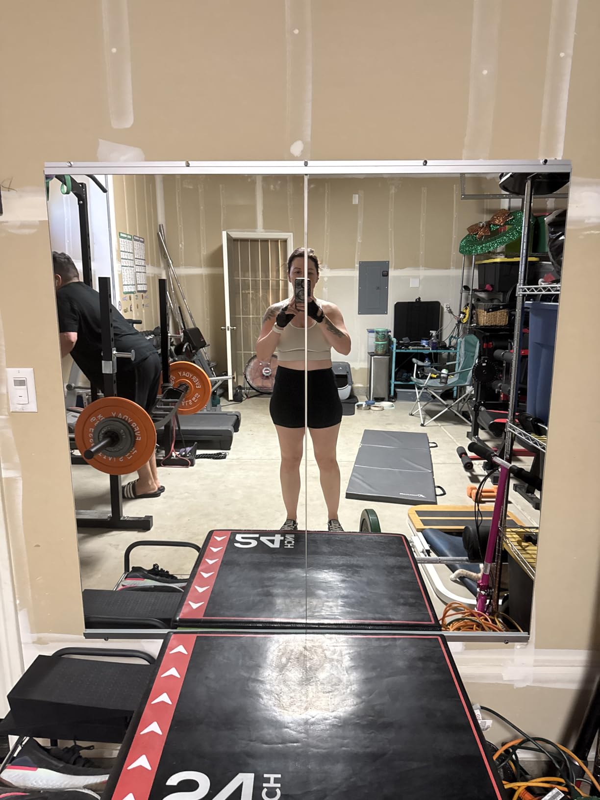 TETOTE Gym Mirrors for Home Gym Wall Large 72