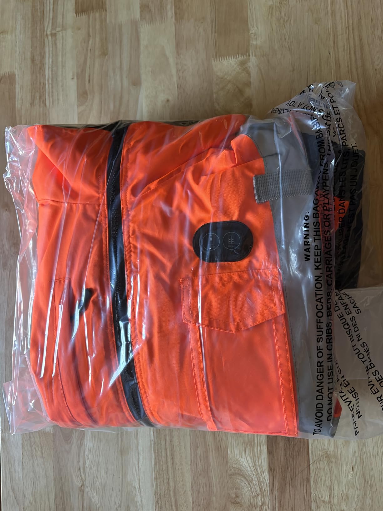 Heated Safety Jacket for Men, ANSI Class 3 Work Coat with Battery customer photo 1