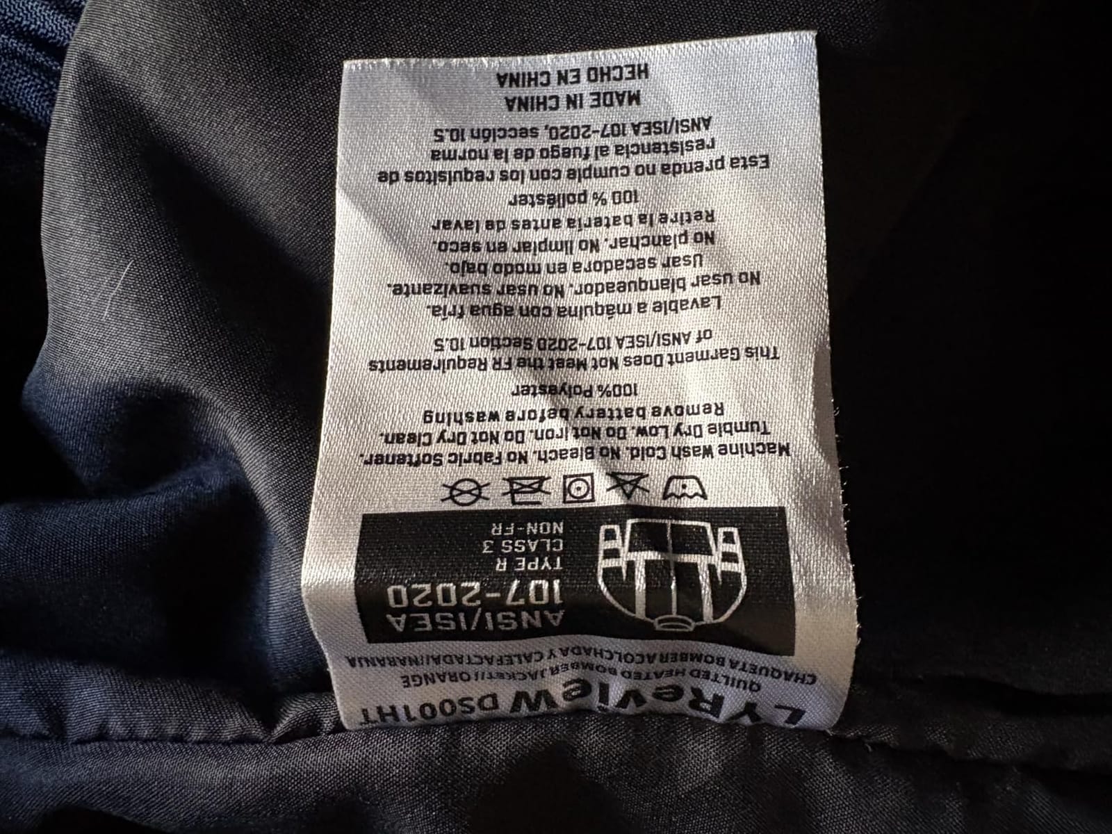 Heated Safety Jacket for Men, ANSI Class 3 Work Coat with Battery customer photo 2