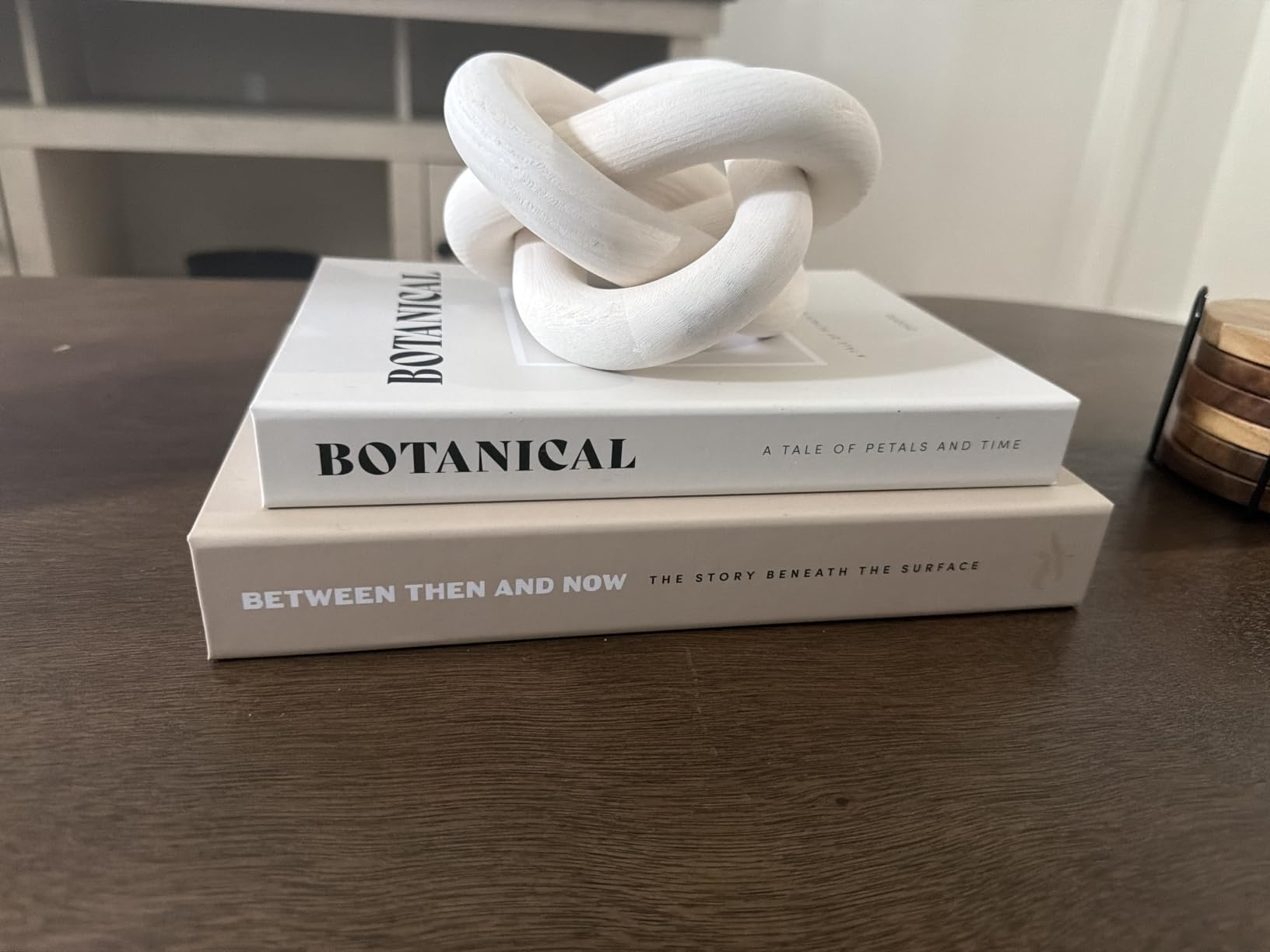ZICOTO Beautiful Decorative Books Set of 2 for Your Coffee Table & Shelf customer photo 2