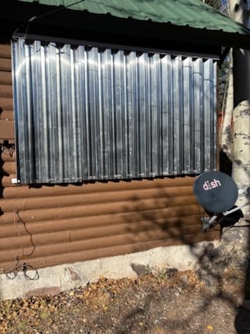 Custom DIY Hurricane Shutter Panels - Custom Length x Custom Height, Overlapping Storm Panels for Window & Door Protection, Easy DIY Installation customer photo 1