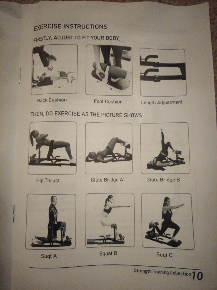 BODYRHYTHM Hip Thrust Machine with 2 Sets of Resistance Bands, Sissy Squat Machine, Squat Workout Machine & Glutes Workout Equipment, Bulgarian Split Squat Stand for Legged Lunges. customer photo 1