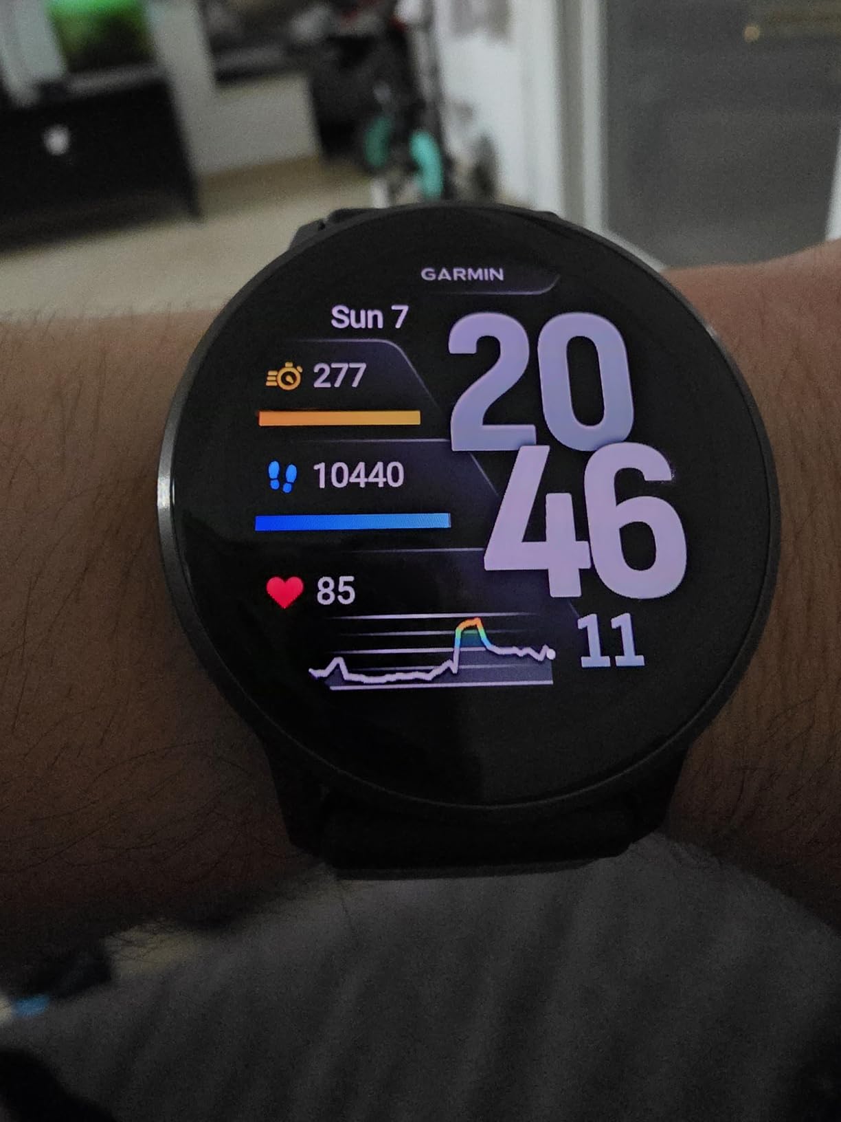 Garmin Venu® 4, Advanced Fitness Smartwatch, 45mm, Black Silicone customer photo 2