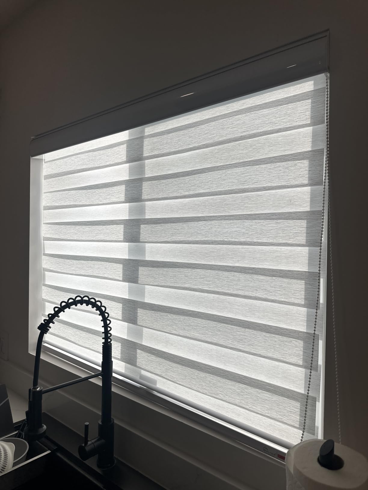 Cordless Zebra Blinds for Windows, 28