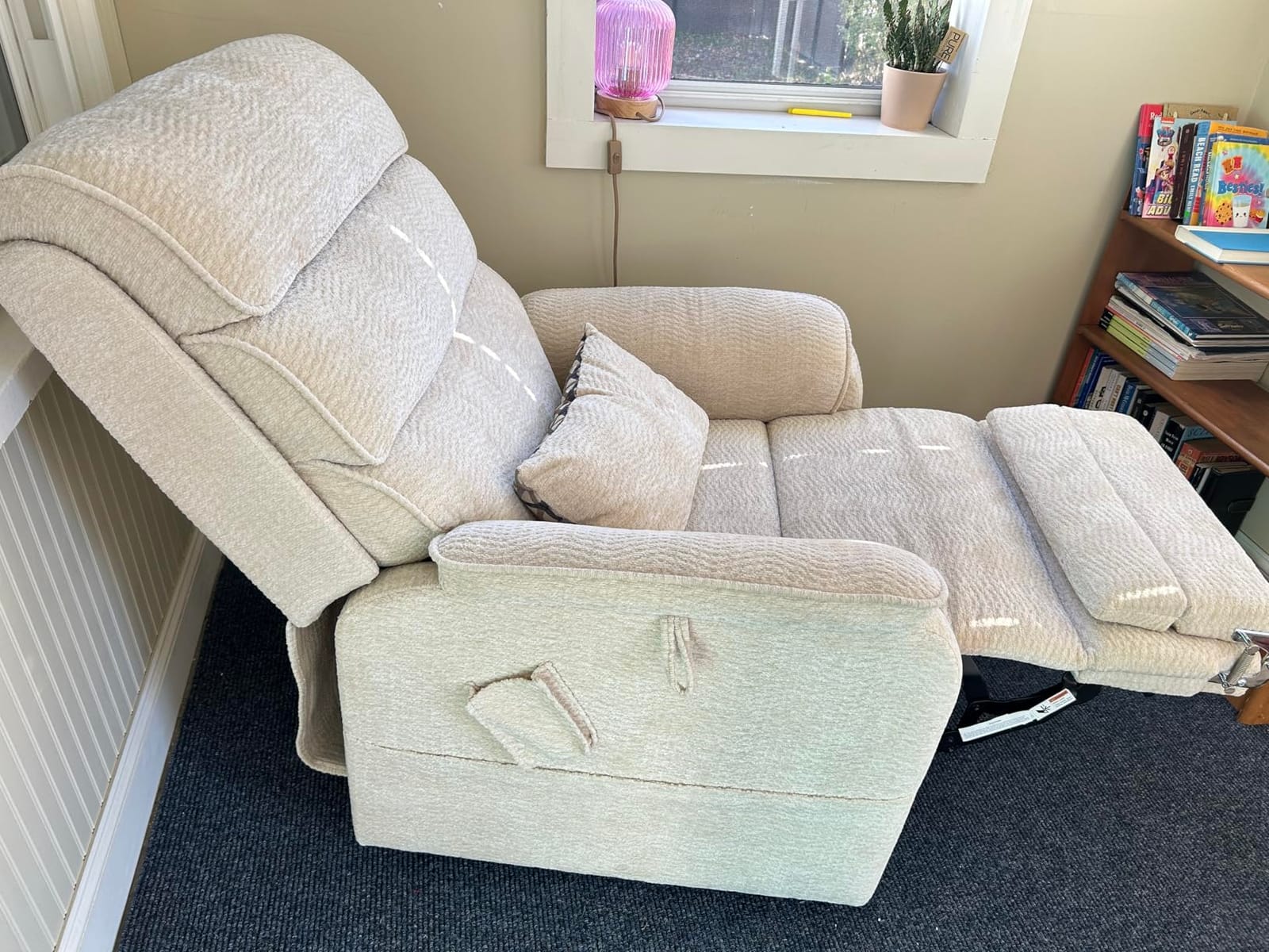 DYNOX Small Power Lift Recliner Chair for Elderly, 9188S, Cream customer photo 1