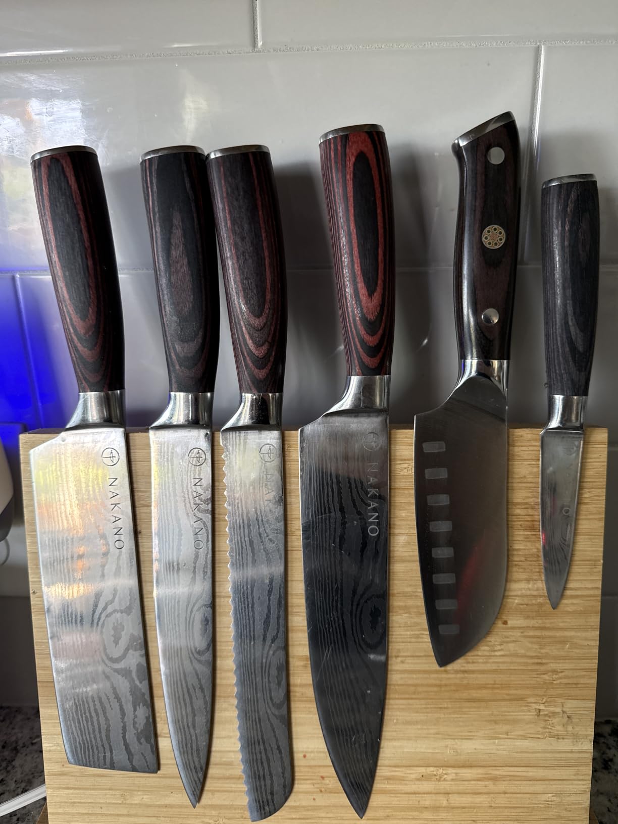 imarku Meat Cleaver 7 Inch, Japanese High Carbon Stainless Steel Chopper customer photo 2