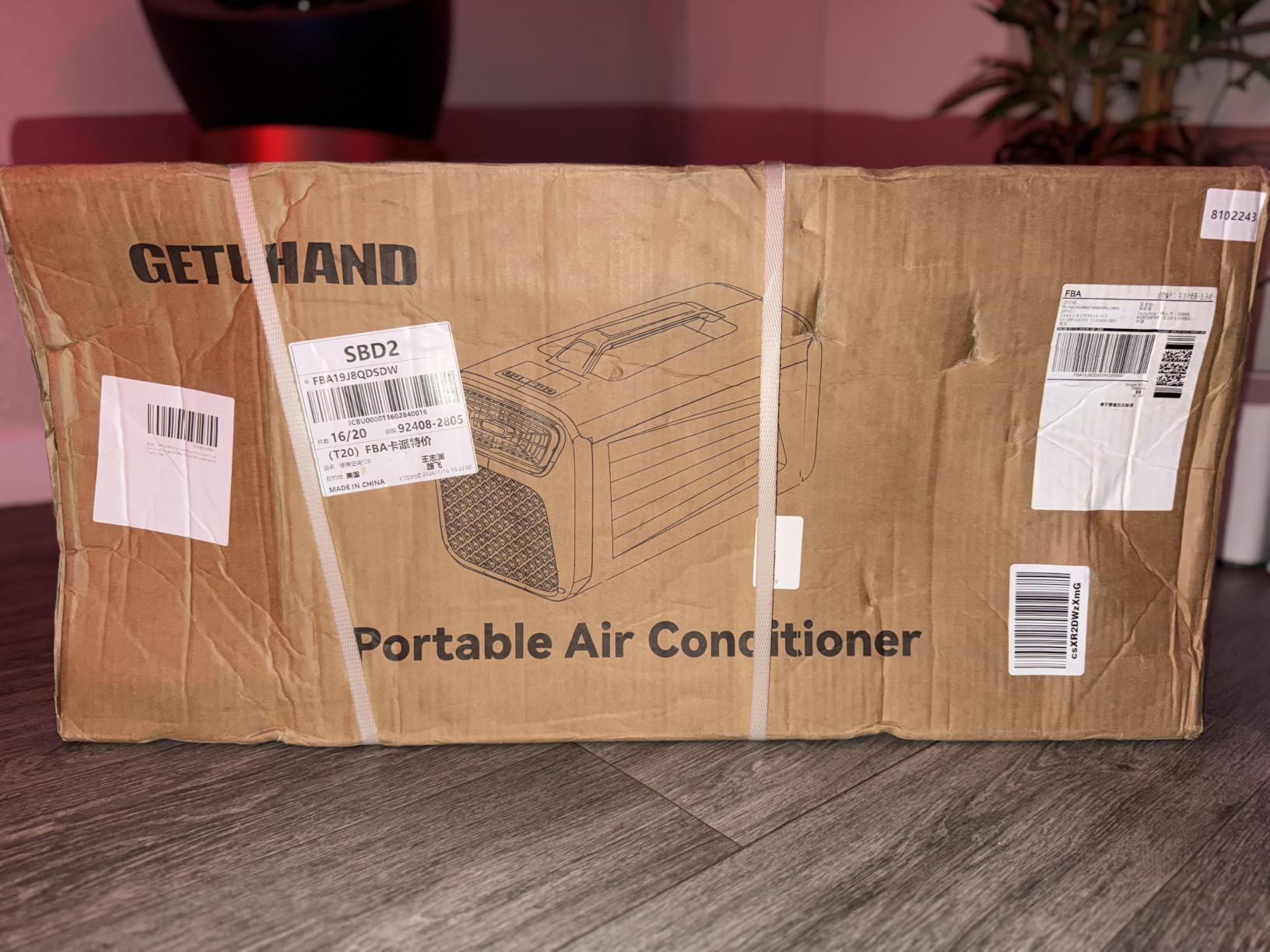 Portable Tent Air Conditioner for Camping, 5200BTU Fast Cooling Quiet Small Light Air conditoning 400W Low Power for RV, Truck, Van customer photo 1